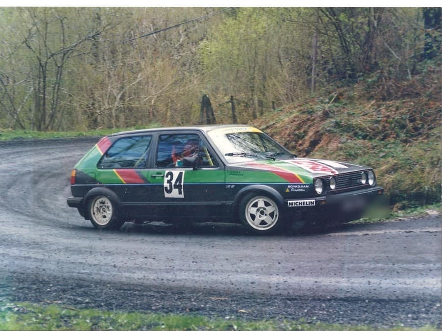 Sylvie en rallye, Volkswagen Golf